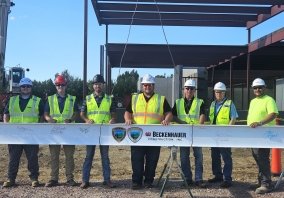 BCI team at the CCJEC Topping Out Ceremony